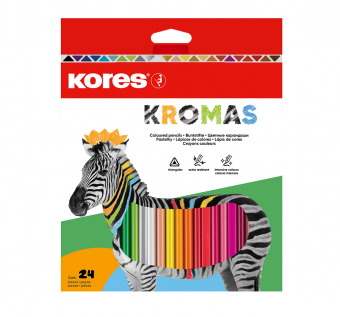93392_KROMAS_pastelky_24_barev